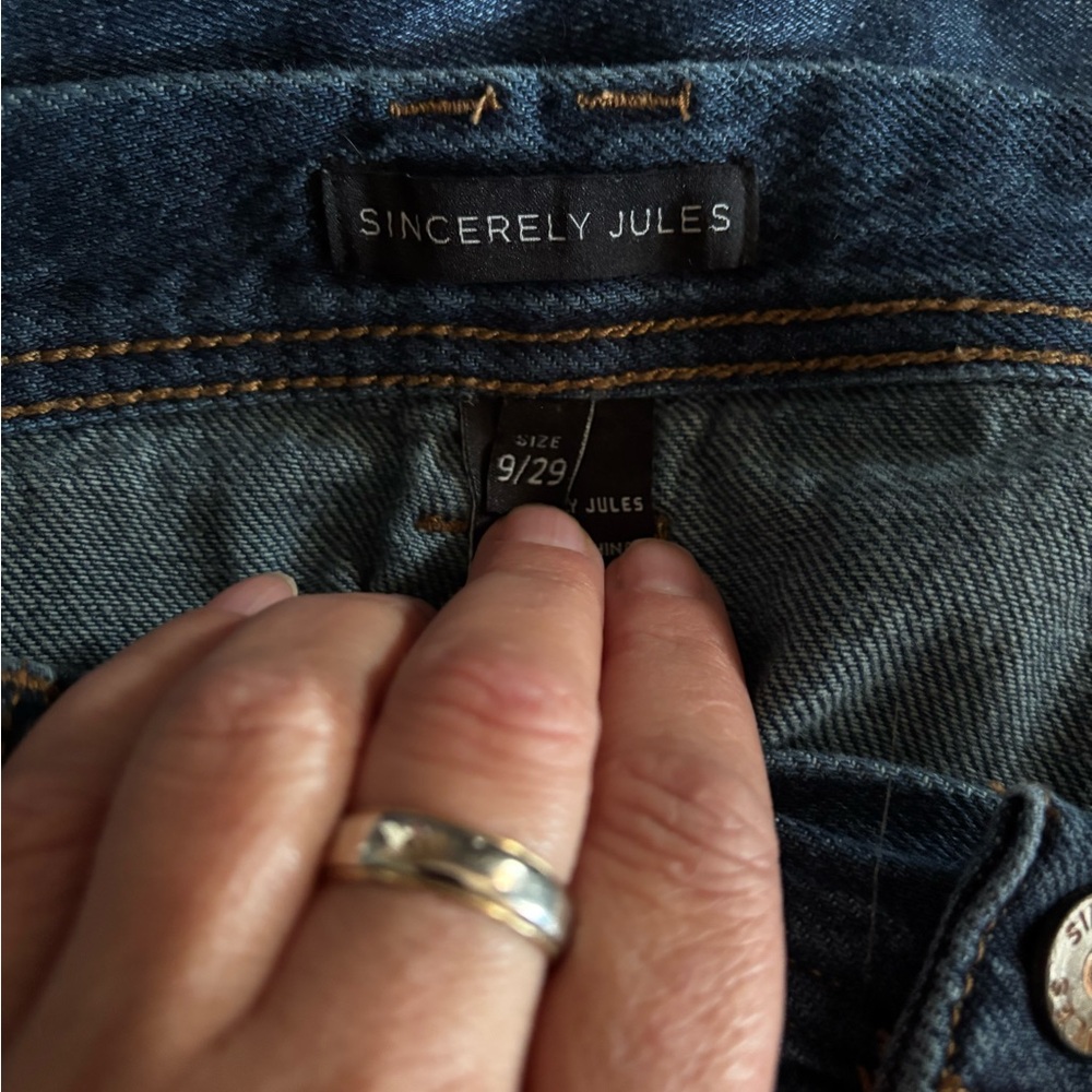 Sincerely Jules Dark Blue High-Rise Women’s Jeans